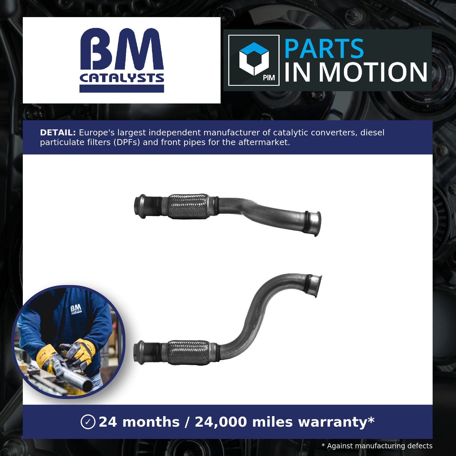For PEUGEOT EXPERT Van V 2016 onwards Exhaust Pipe - Image 15