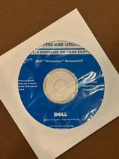 Vintage Dell Dimension And Tools System Software & Drivers CD’s Backup 2000-2002