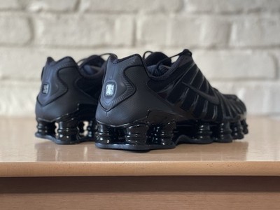 Nike Shox TL Triple Black IQ0167-001 Men Size 11.5 Training Gym