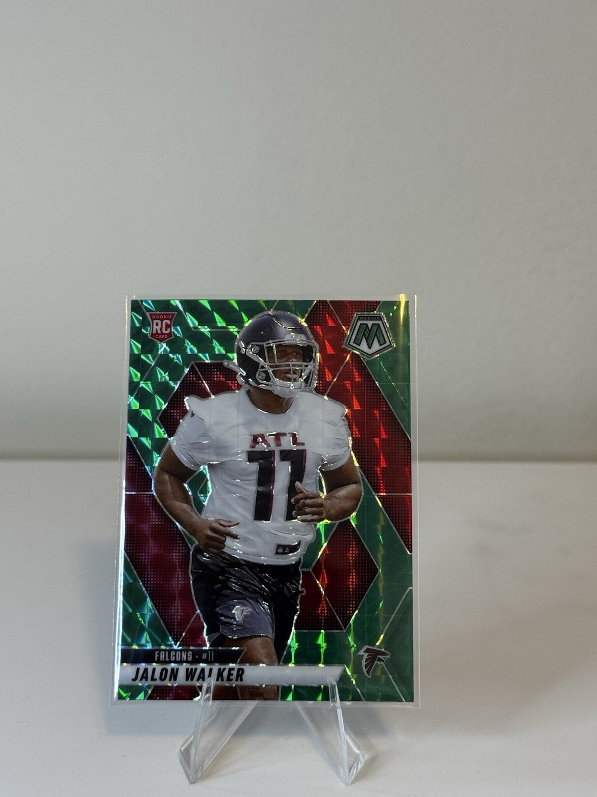 2025 Jalon Walker #377 Panini Mosaic Green RC