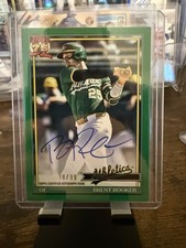 2026 Topps Brent Rooker 1991 Auto Green #/99 Athletics
