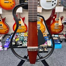 YAMAHA SLG-110NFM RTB Electric Silent Concert Guitar with Case Wood Practice