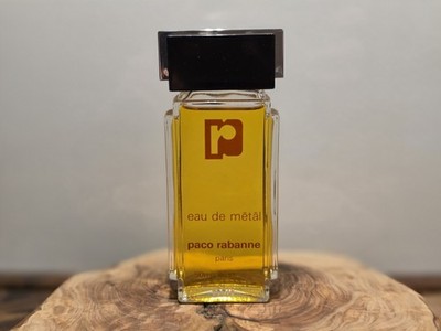 Ultra Rare Vintage Paco Rabanne Eau de Métal 50ml Spray   95% Full   Splash