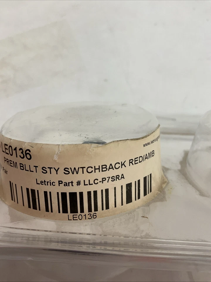 Letric Lighting Co. Premium Bullet Style LED Switchbacks Rear Signal Inserts  - Image 3 of 3