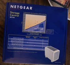 NETGEAR Storage Central SC101 2-Bay NAS IDE 3.5in HDD, Ethernet, No Drives