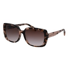 Ralph Lauren RA 5298U 605813 Shiny Pink Havana Plastic Sunglasses Brown