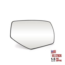 For Chevy Silverado 1500 2014-2019 Mirror Glass Passenger Side Heated