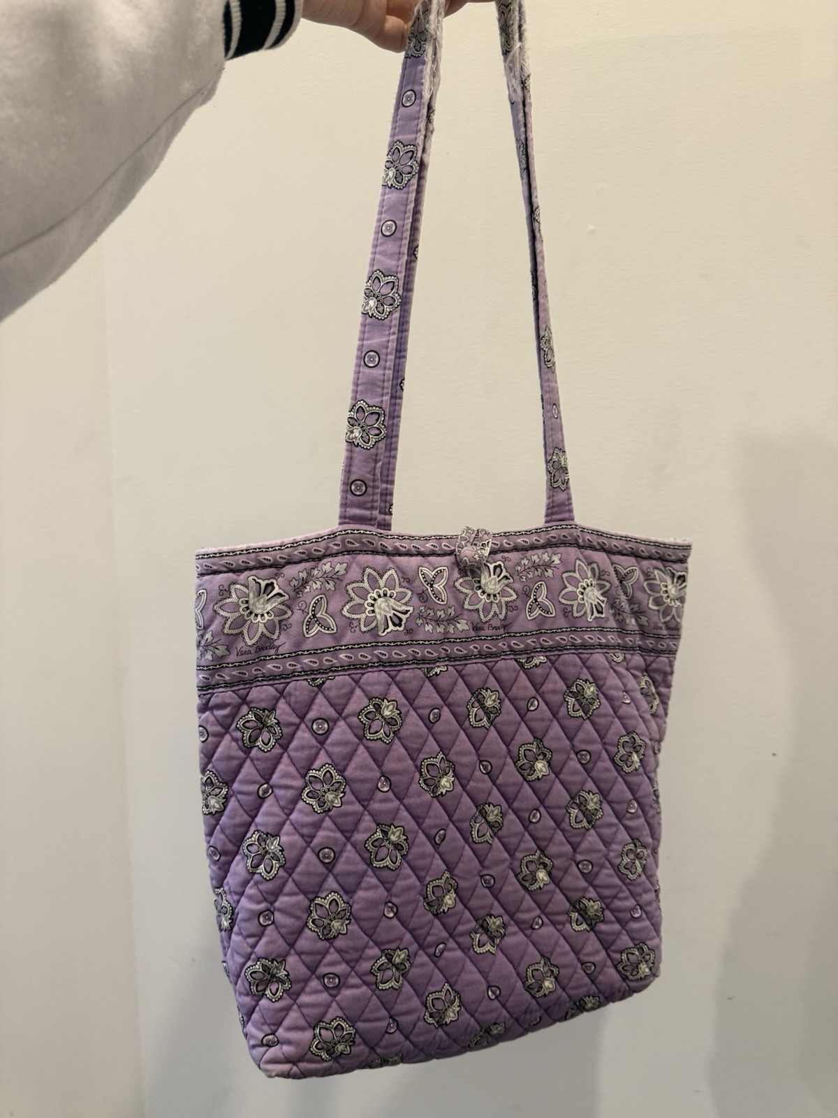 Vera Bradley Quilted Paisley Tote Bag