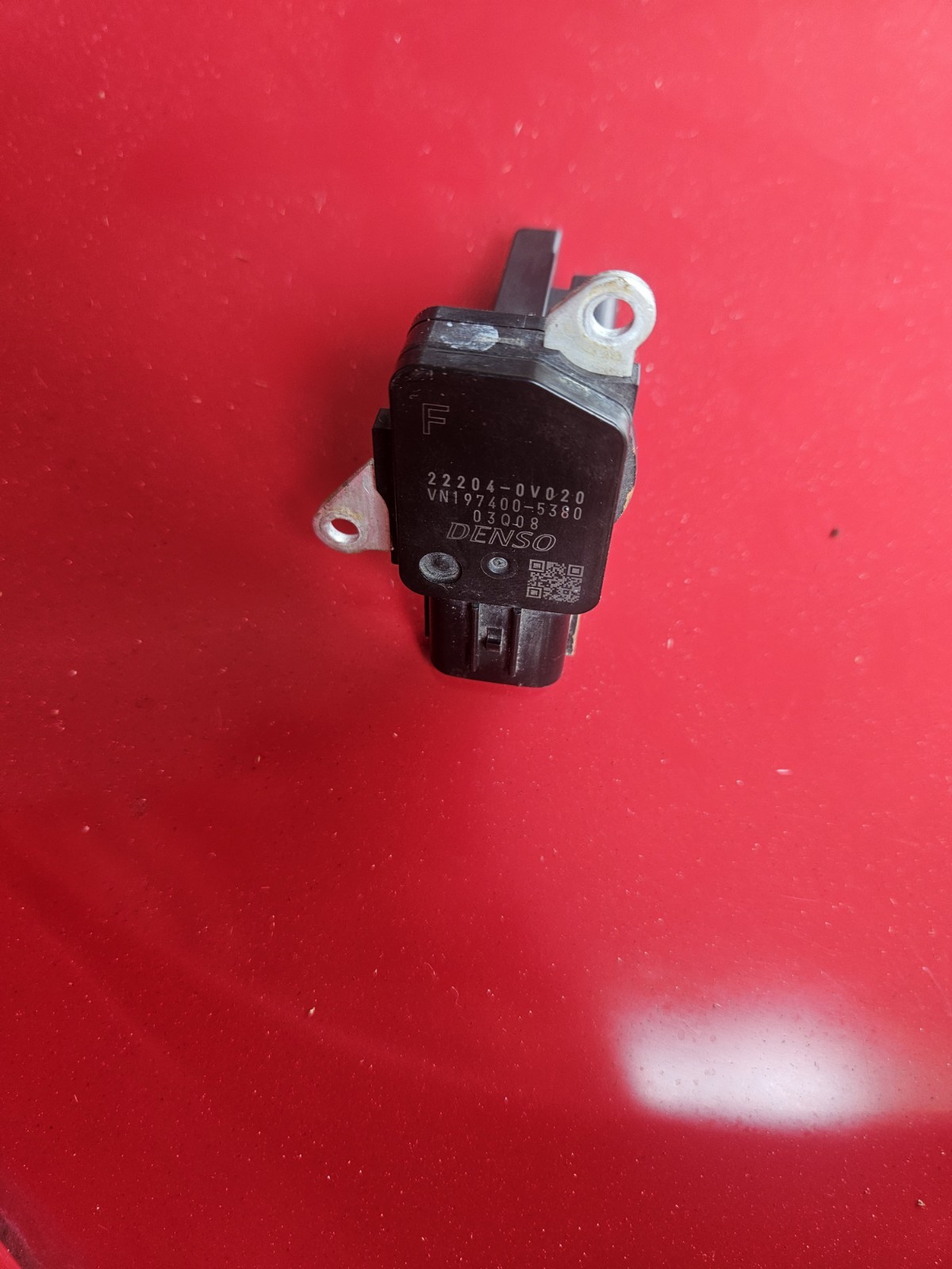 TOYOTA LEXUS MAF MASS AIR FLOW SENSOR METER 22204-0V020 DENSO VN197400-5380