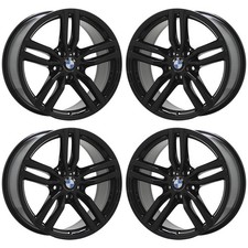 19 BMW X6 series Gloss Black wheels rims Fact...
