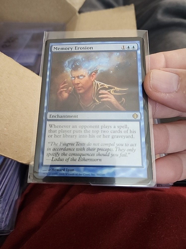 MTG Shards of Alara Memory Erosion 50/249 LP Magic the Gathering Card K1-4
