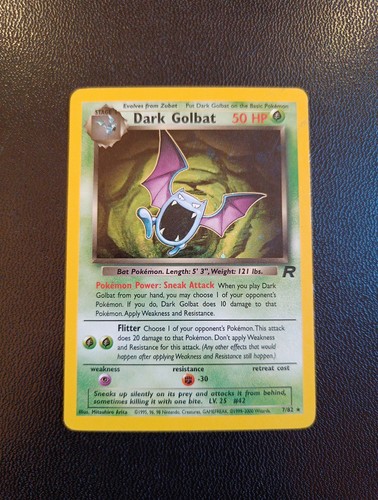 Dark Golbat — Team Rocket