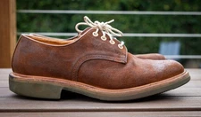 Trickers Daniel Tramping Shoe Brown Suede - Size UK 9.5 or US 10.5