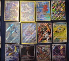 ILLUSTRATION SECRET RARE,GG,TG, 16 CARD LOT WITH ARTICUNO,HOUNDOOM PLUS BINDER!!