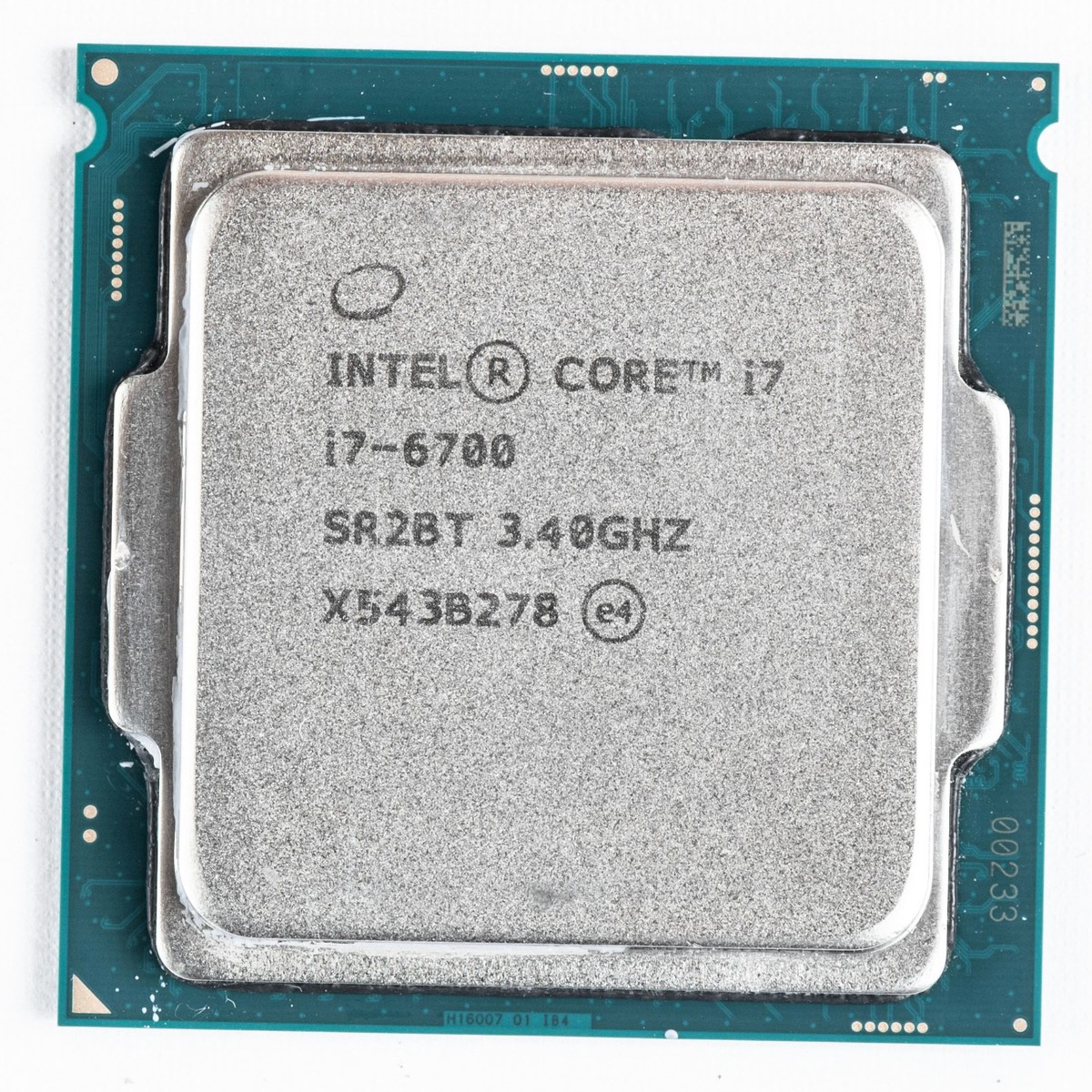 CPU intel Core i7-6700 SR2L2 /i5-3470 SR0T8 Intel Core i7-6700 SR2L2 LGA1151 3.4GHz Quad Core Processor