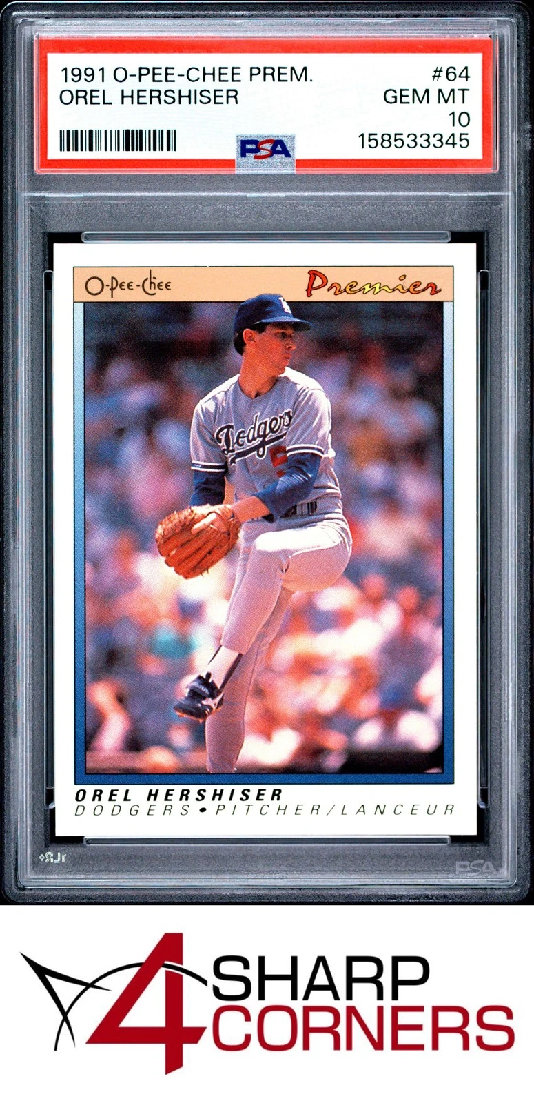 1991 Orel Hershiser #64