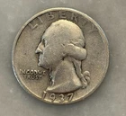 1937-S Washington Quarter - AG - About Good - 90% Silver