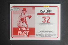 2022 Panini Absolute Steve Carlton Dual Patch Relic Spectrum Red 01/14 DV781