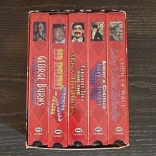 1997 Kings of Comedy VHS Box Set 5 Pack Sealed George Burns Lucy Ball