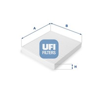 UFI Innenraumfilter 53.150.00 Partikelfilter FüR Lancia Fiat Jeep Chrysler Dodge
