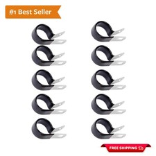 Durable 10pcs Brake Line Clip Set - Easy Install 5mm Clamps For All Vehicles