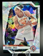 Brionna Jones White Ice Prizm #/35 2024 Panini Prizm WNBA Connecticut Sun