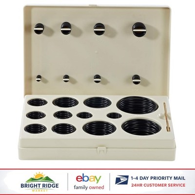 212-Piece O-Ring Seal Kit for Hydraulic Fitting and Pumping Applications