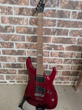ESP LTD MH-50NT - Trans Red - Autographed by George Lynch & Kori Hunter