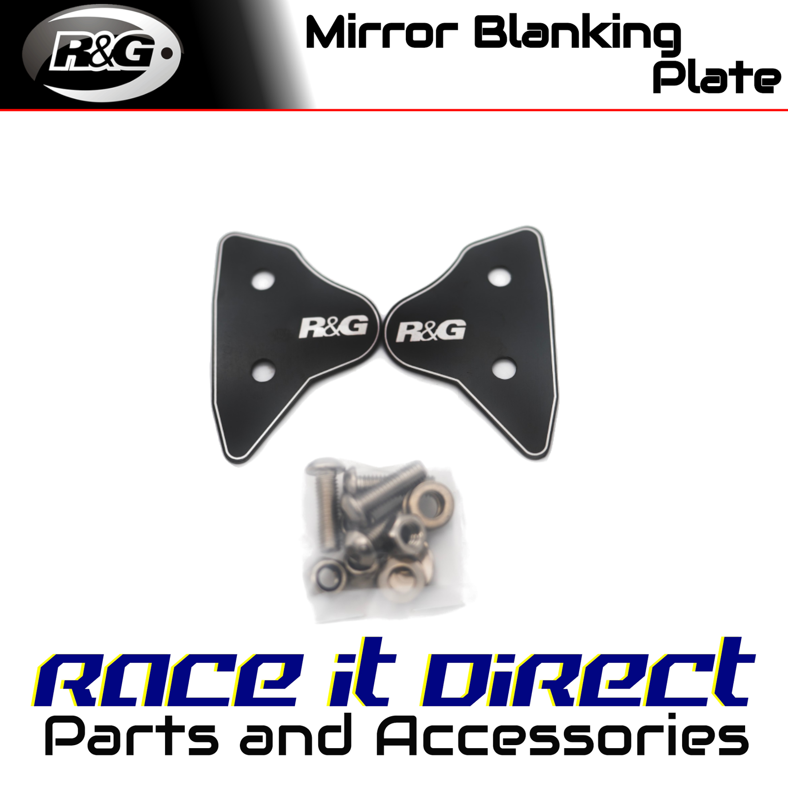 Mirror Blanking Plates for Yamaha R7 2022-2025 R&G