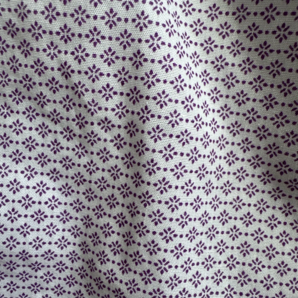 Calvin Klein Regular Fit Button Down Shirt Mens 17 34/35 Abstract Print - Image 4 of 4