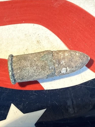 Dug Civil War 💥 🇺🇸 💣 Spencer Carbine Bullet W Case Insert Safe