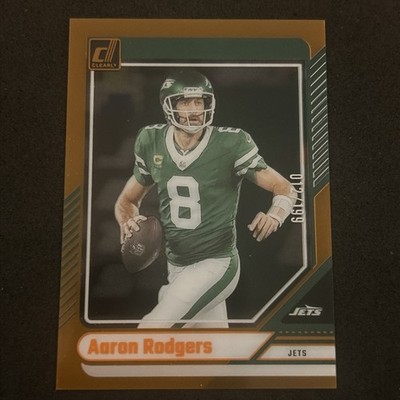 2024 Panini Clearly Donruss - Aaron Rodgers #40 Orange /199