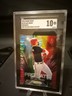 Panini Prizm Prizmatic Dylan Crews #4 Red Pulsar Prizm /399 SGC 10 Nationals