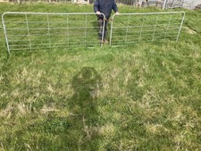 Old Farm Gates x 3 Heavy Galvanised Metal  - different sizes-see description
