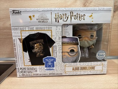 Funko Wizard World Harry Potter Tshirt Albus Dumbledore Spezial Edition Größe L