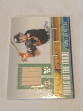 2002 Topps Traded - Tools of the Trade Tsuyoshi Shinjo #TTRR-TS Relics (MEM)