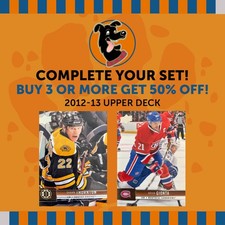 2012-13 Upper Deck Complete Your Set Pick Choose NM