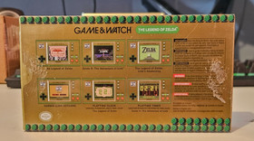 Nintendo Game and Watch: The Legend of Zelda Opened (Sticker residue) Tested