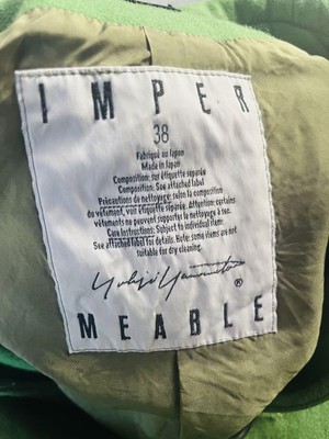 Yohji Yamamoto Imper Meable 1996 AW Rare Coat Missing Button | eBay