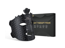 EVFOFO Red Light Therapy for Face- Led Mask Light Therapy-Black