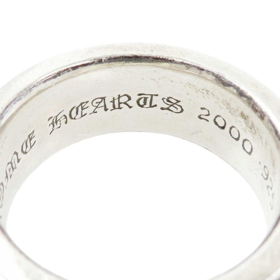 Chrome Hearts DBL Narrow Vine Band Double Ring Silver Size 24 Used LIFE-0 thumbnail 7