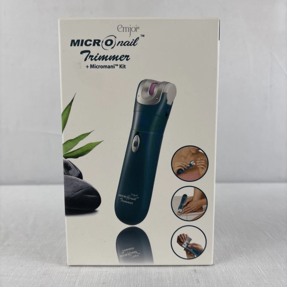 Emjoi MicroNail Recortadora Con MicroNail Kit NUEVO En Caja Lote De 2 Recortadoras De Uñas Foto 2 de 4