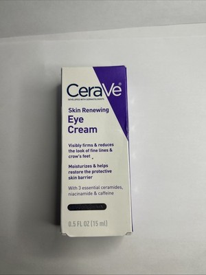 Cerave Anti-Aging Eye Cream for Wrinkles with Caffeine and Hyaluronic Acid