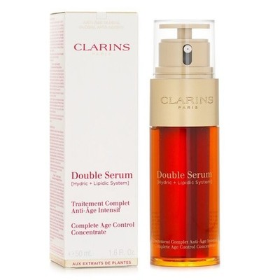 Clarins Double Serum/Hydric+Lipidic System 1.6oz/50ml FREE SHIPPING