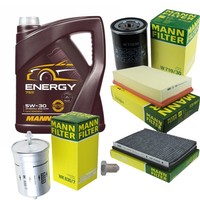 Mann Inspektionspaket 5L Mannol Energy 5W-30 FüR VW Passat Variant 1.8 2.0 1.6