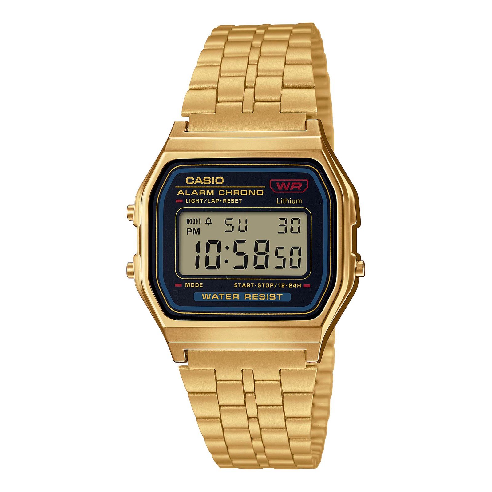 Casio Gold Unisexs Digital Watch Casio Retro A159WGEA-1EF - Image 3