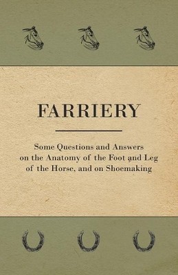 Anon Farriery - Some Questions and Answers on the Anatomy of the F (Taschenbuch)