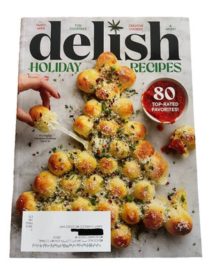 Delish Holiday Recipes Issue 20 Magazine 2025 2026 *NEW* 80 Top Rated Favorites