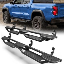 Running Boards For 2015-2026 Chevy Colorado Gmc Canyon Crewcab Side Nerf Bars