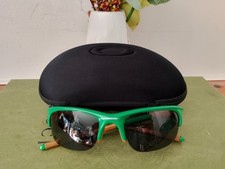 OAKLEY sunglasses flak jacket 1st Generation custom Green x orange. RARE